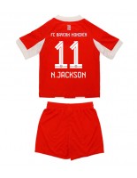 Otroške Nogometnih dresov Bayern Munich Nicolas Jackson #11 Domači 2025-26 Kratki rokavi (+ hlače)